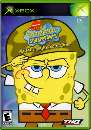 Nickelodeon SpongeBob SquarePants - Battle for Bikini Bottom (USA) 2D Box Front
